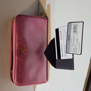 Prada Zipper Wallet